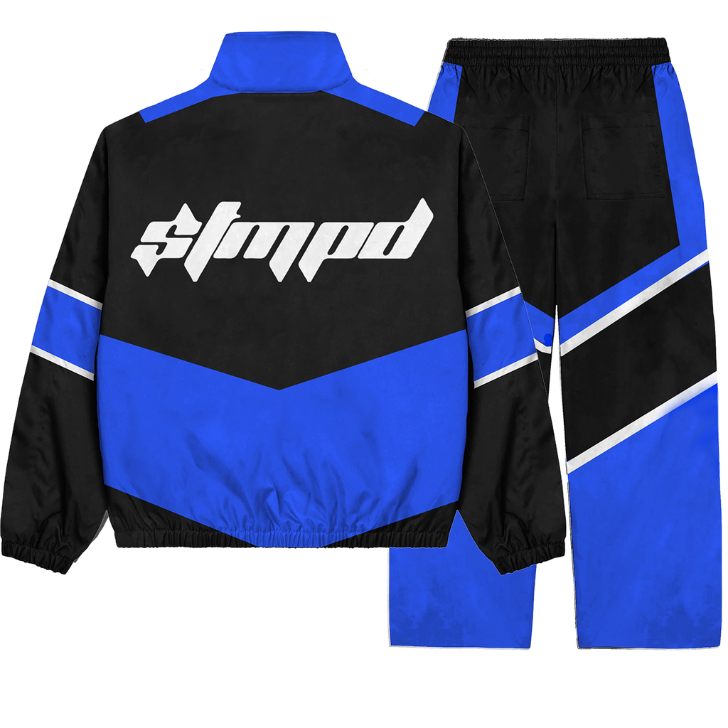 Blue Track Suit