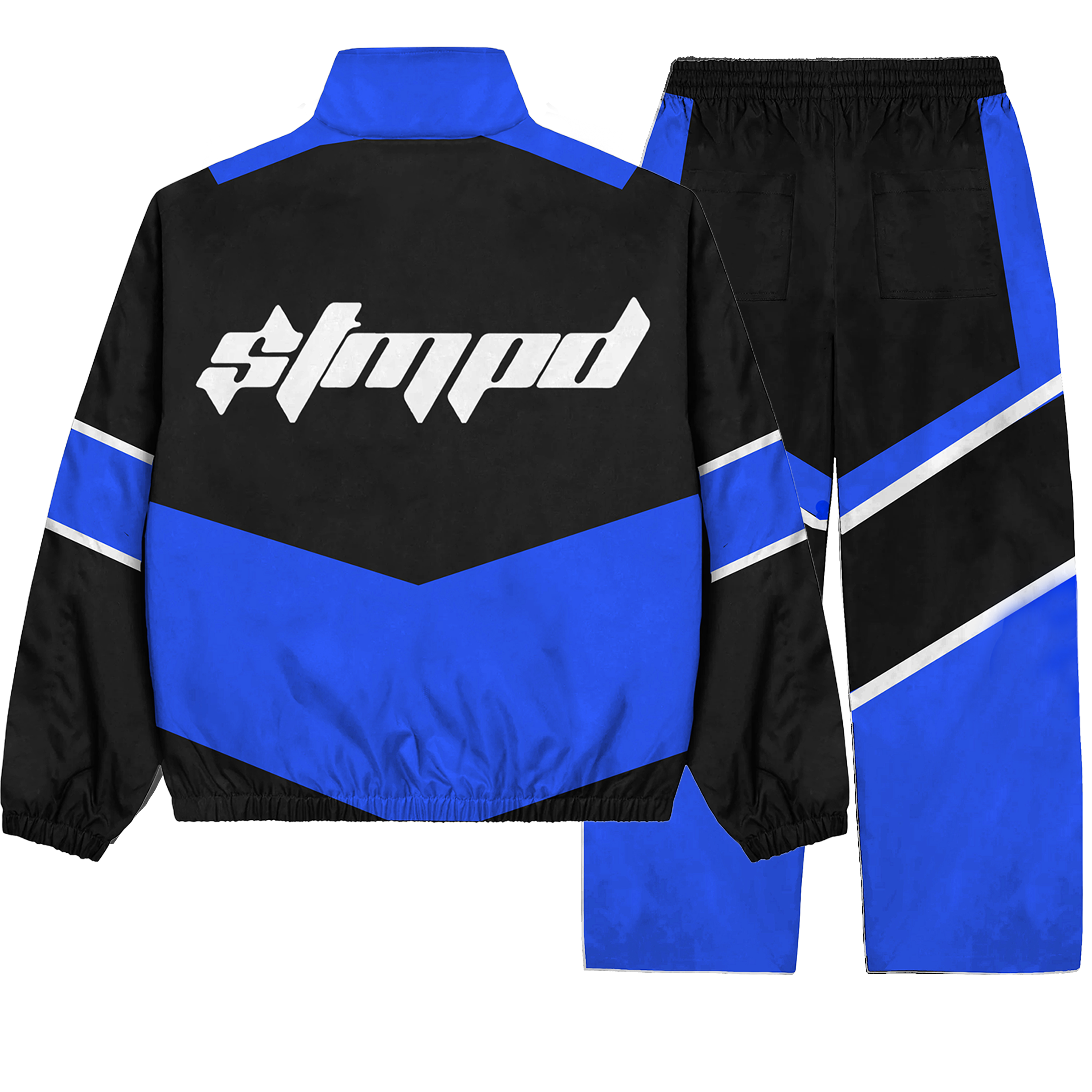 Blue Track Suit