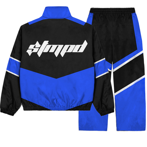 Blue Track Suit