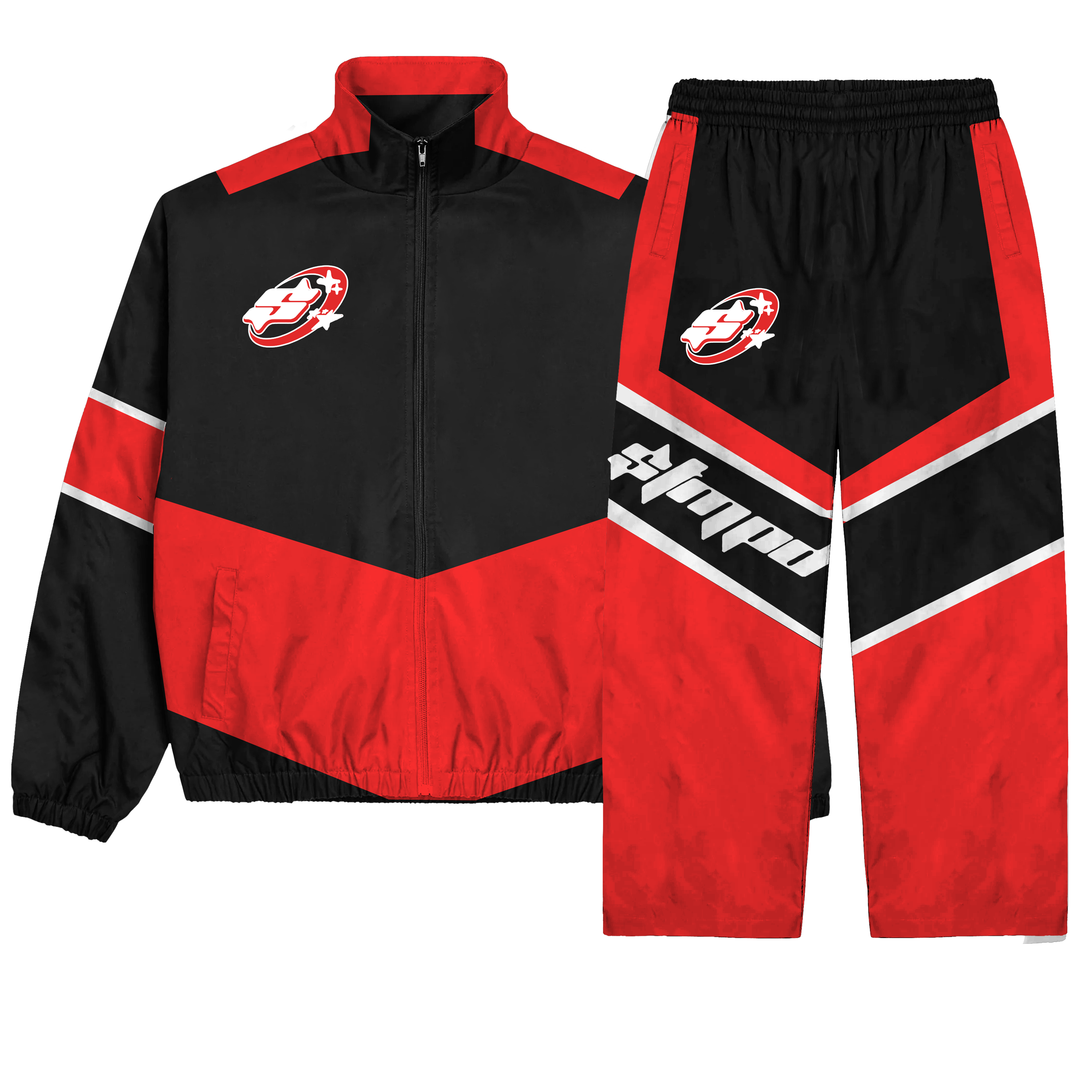 Red Track Suit