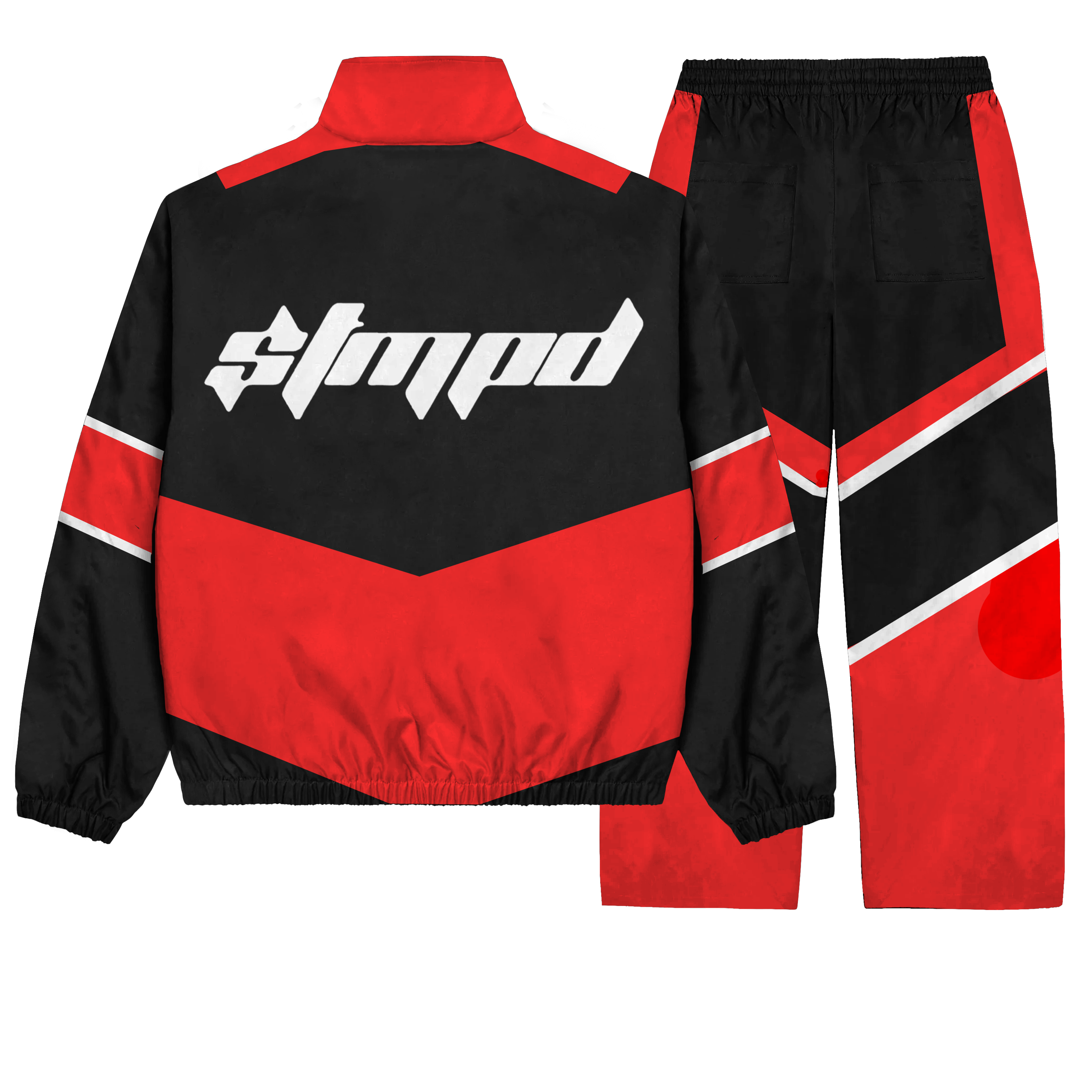 Red Track Suit